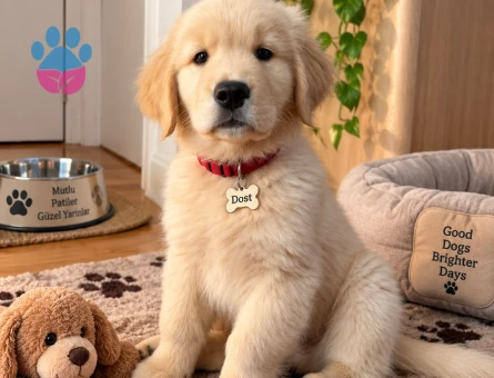 Aile Ortamına Uyumlu Golden Retriever Yavrusu - 7783 - Görsel 3
