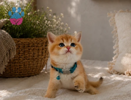 British Shorthair Golden Bal Surat 2 Aylık Erkek - 5032