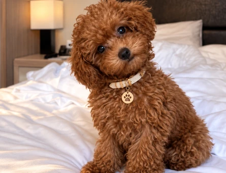 Oyuncak Gibi Görünümüyle Sevimli Toy Poodle - 7833