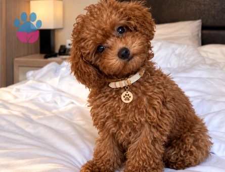 Oyuncak Gibi Görünümüyle Sevimli Toy Poodle - 7833 - Görsel 3