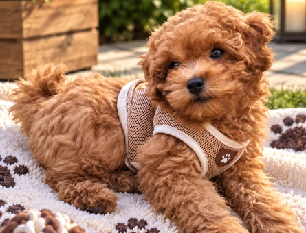 Karamel Tonlarıyla Çok Özel Toy Poodle - 7837