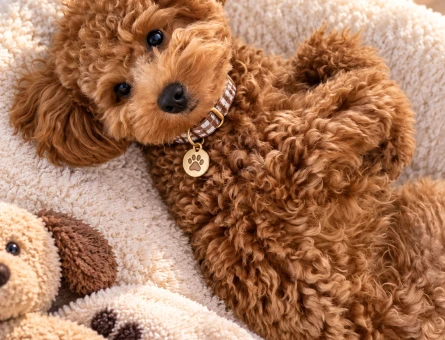 Boncuk Gözlü Minik Poodle Yeni Ailesini Bekliyor - 7838