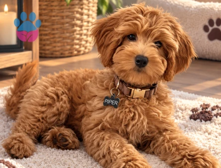 Masum Yüzlü Kıvırcık Tüylü Poodle Yavrusu - 7840 - Görsel 2
