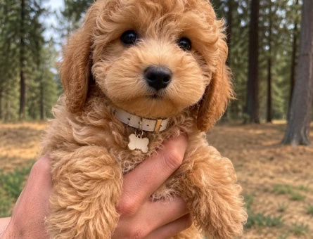 Göz Göze Gelince Vazgeçemeyeceğiniz Poodle Yavrusu - 7848