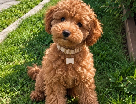 Fotoğraflara Sığmayan Tatlılıkta Poodle Yavrusu - 7851