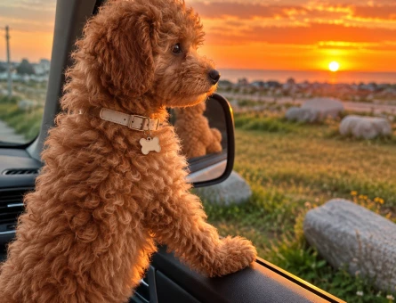 Minik Patiler Büyük Mutluluk Toy Poodle - 7853