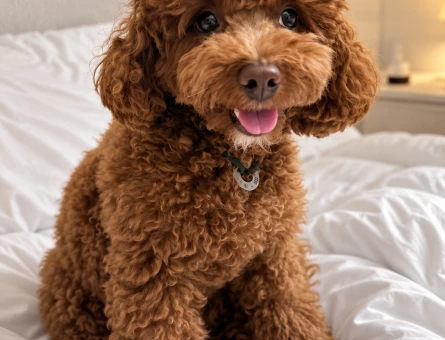 Bakışlarıyla Kendini Anlatan Toy Poodle Yavrusu - 7856