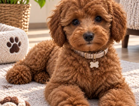 Küçük Bir Mutluluk Paketi Poodle Yavrusu - 7859