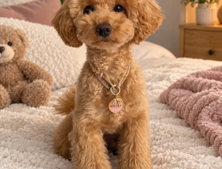 Sevimliliğiyle Kalbinizi Çalacak 2 Aylık Toy Poodle - 7860