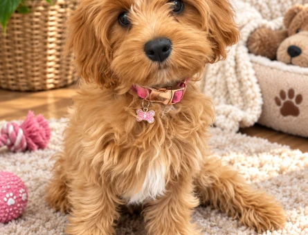 Boncuk Gözleriyle İçinizi Isıtacak Poodle Yavrusu - 7879