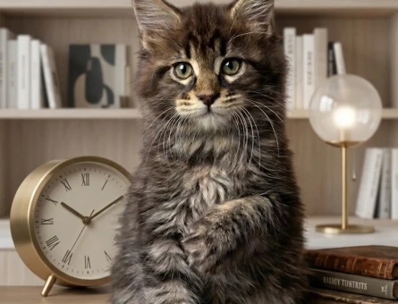 Minik Aslan Görünümlü Maine Coon - 7953
