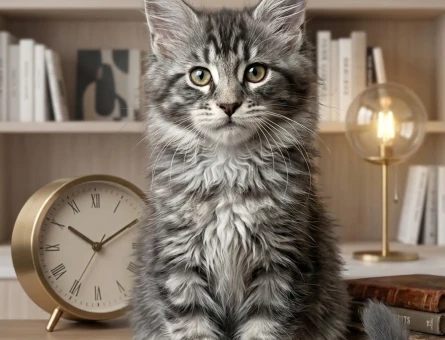 Tatlılığıyla Kalbinizi Çalacak Maine Coon - 7954