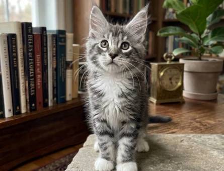 Muhteşem Bakışlı Maine Coon Yavrusu - 7961