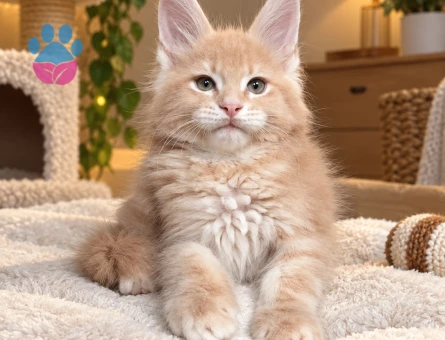 Sevecen ve Meraklı Maine Coon Yavrusu - 7966