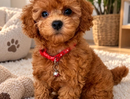 Red Toy Poodle Yavru İçin Yeni Yuva Arıyoruz - 7967