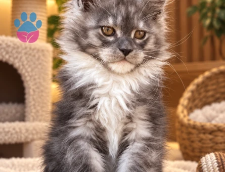 Görenin Bir Daha Baktığı Maine Coon - 7968