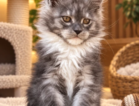 Görenin Bir Daha Baktığı Maine Coon - 7968