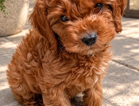 Minik Red Brown Toy Poodle Yavrumuz - 7971
