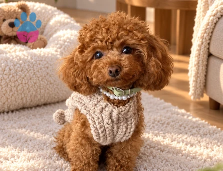 Teddy Suratlı Toy Poodle Yavrumuz Ailesini Arıyor - 7976 - Görsel 3