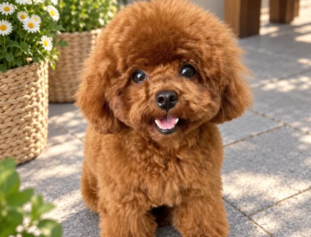 Karamel Renk Toy Poodle Yavru Sahiplendirme - 7977