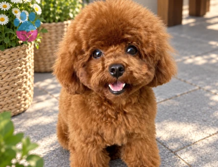 Karamel Renk Toy Poodle Yavru Sahiplendirme - 7977 - Görsel 3