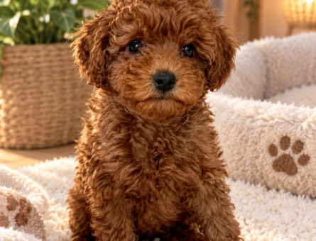 Şirin Red Toy Poodle Yavru Sahiplendirme - 7982