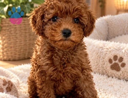 Şirin Red Toy Poodle Yavru Sahiplendirme - 7982 - Görsel 3