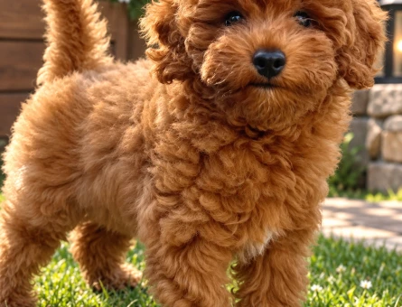 Sevimli ve Oyuncu Toy Poodle Yavru - 7986