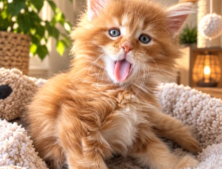 Maine Coon Yavrumuz Yeni Ailesini Bekliyor - 7987