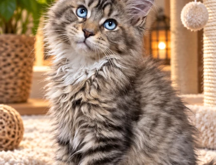 Görenleri Kendine Hayran Bırakan Maine Coon - 7989