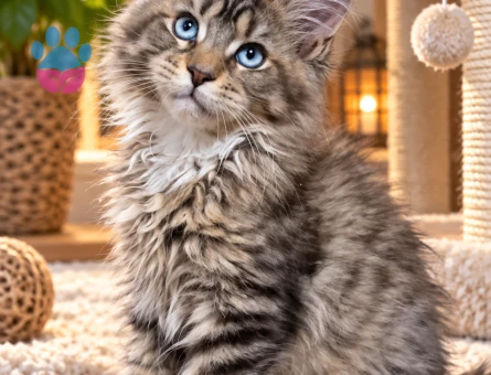 Görenleri Kendine Hayran Bırakan Maine Coon - 7989 - Görsel 3