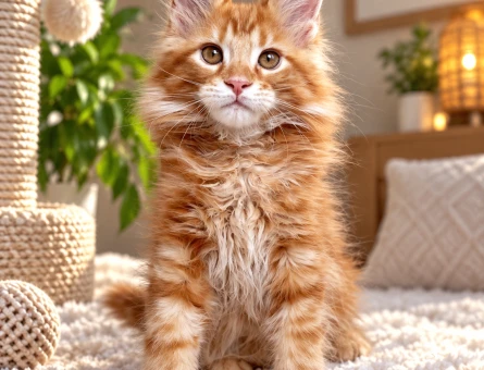 Evinizin Yeni Üyesi Maine Coon Yavrumuz - 7992