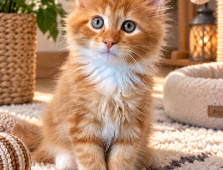 Çok Sevimli Maine Coon Yavru - 7994