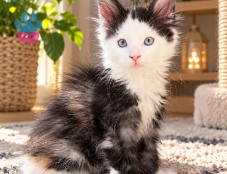 Tatlı Bakışlı Maine Coon Yavrumuz - 7997