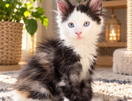 Tatlı Bakışlı Maine Coon Yavrumuz - 7997