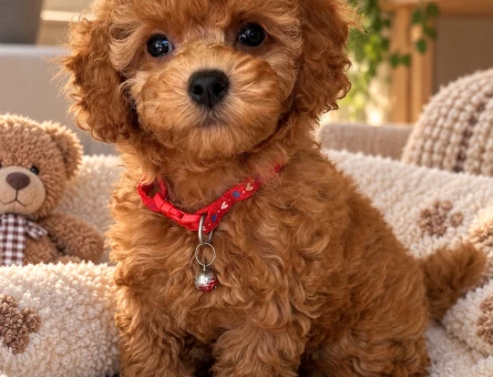 Şirin Bakışlı Toy Poodle Yavrumuz Yeni Yuvasını Arıyor - 7998