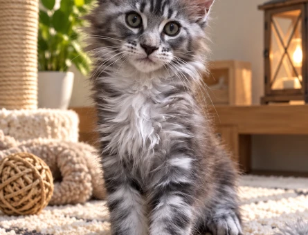 Maine Coon Yavrumuz Yuvaya Hazır - 7999
