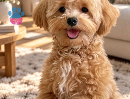 Minik Kahverengi Toy Poodle Yavru Sahiplendirme - 8000 - Görsel 3