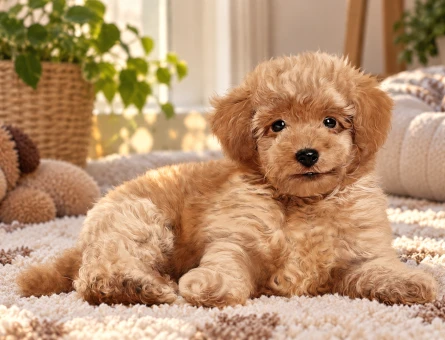 Neşeli Toy Poodle Yavrumuz Ailesini Bekliyor - 8002
