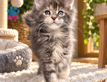 Sevimliliğiyle Dikkat Çeken Maine Coon - 8007 - Görsel 2