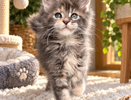 Sevimliliğiyle Dikkat Çeken Maine Coon - 8007