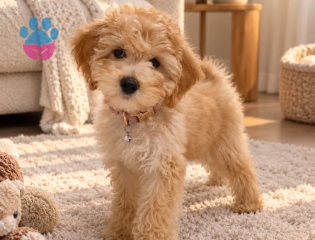 Minik Patileriyle Toy Poodle Yavrumuz - 8008 - Görsel 3