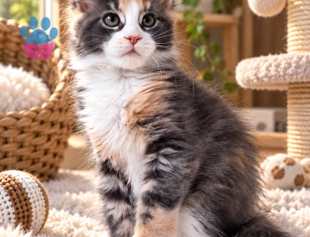 Minik Maine Coon Büyük Bir Mutluluk - 8016