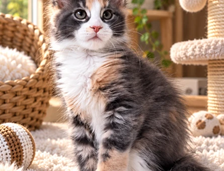 Minik Maine Coon Büyük Bir Mutluluk - 8016