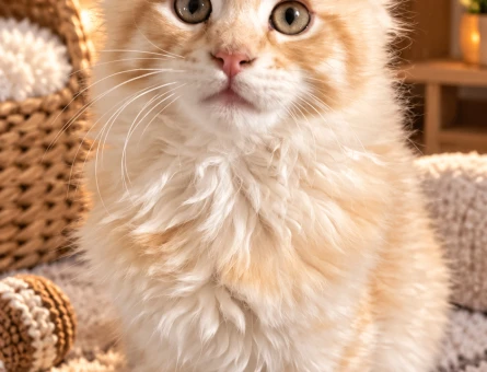 Masum Bakışlı Maine Coon Yavru - 8019