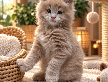 Evin En Tatlı Üyesi Maine Coon Olabilir - 8022