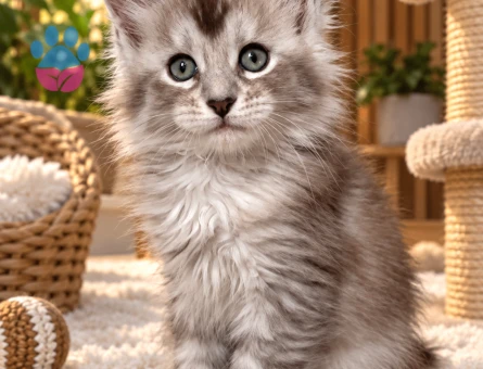 Güzelliği Fotoğraflara Sığmayan Maine Coon - 8023