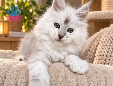 Çok Tatlı Maine Coon Yavrumuz - 8026