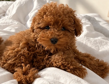 Oyuncu Red Toy Poodle Yavrumuz Yeni Ailesini Arıyor - 8028