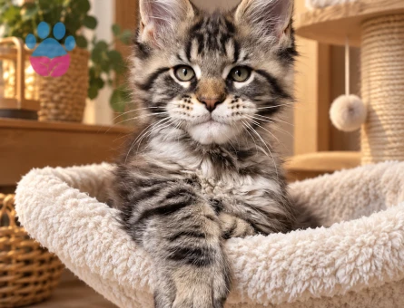 Yeni Ailesini Bekleyen Sevimli Maine Coon - 8031